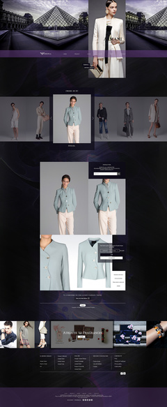 時(shí)尚與健康 個(gè)人自擬服裝網(wǎng)頁中的計(jì)生用品展示